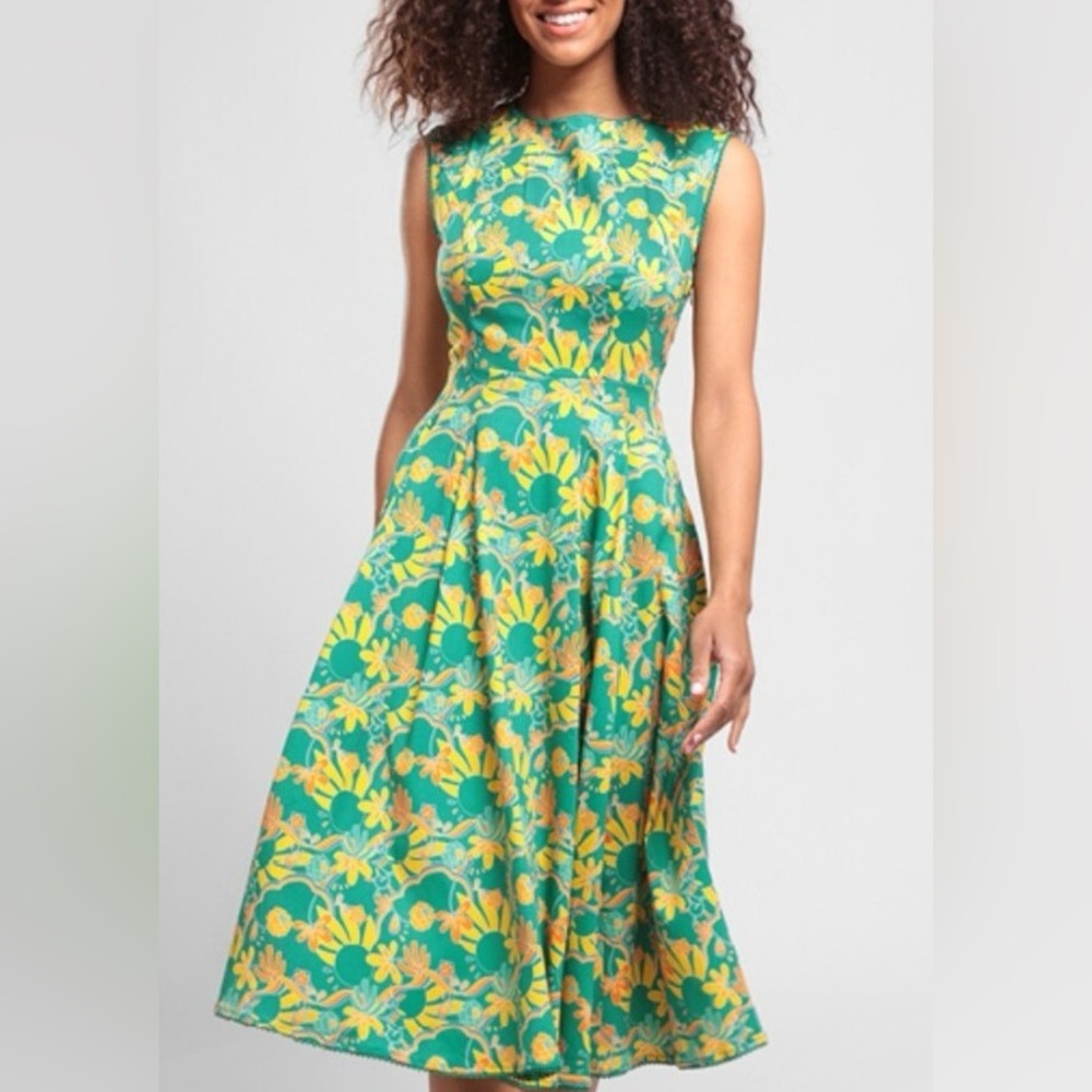 Bright & Beautiful | Astrid Holiday Trip Dress | Size UK 24 US 20 | NWT